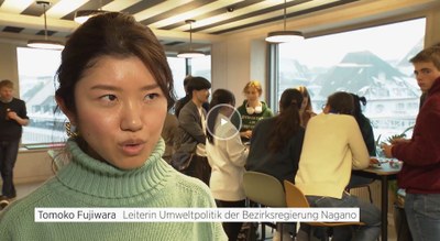Leiterin Umweltpolitik Bezirksregierung Nagano, Tomoko Fujiwara