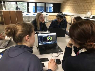 Analyse der LHC Daten