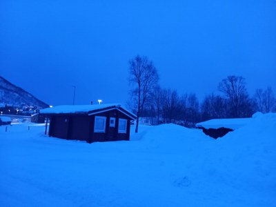 Tromso in blue hour
