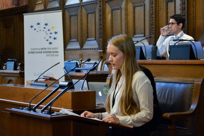 ella speaking