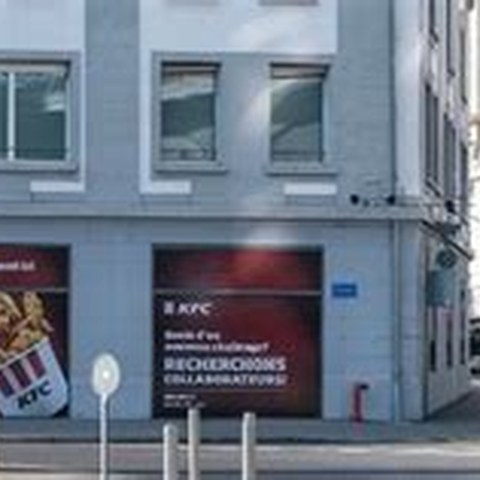 KFC Lausanne. Vergrösserte Ansicht