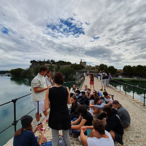 7 Avignon Dienstag. Vergrösserte Ansicht