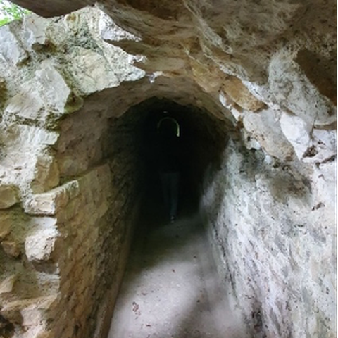 Die Wasserleitung in Augusta Raurica. Vergrösserte Ansicht