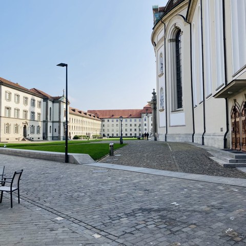 Stiftsbezirk St. Gallen. Vergrösserte Ansicht