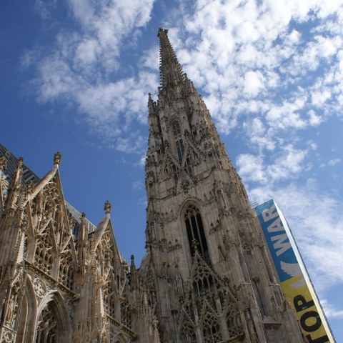 Stephansdom. Vergrösserte Ansicht